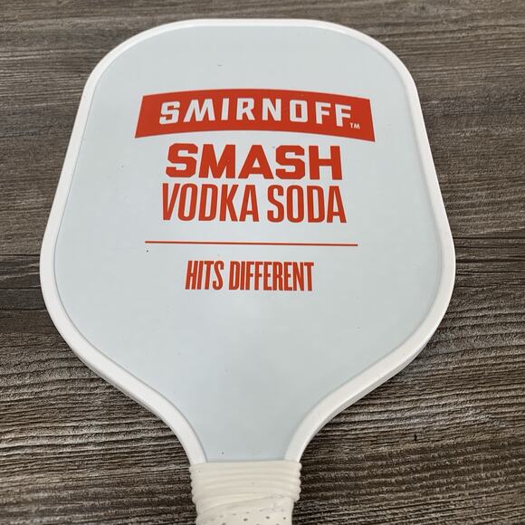 Smirnoff Smash Vodka Soda Promo Pickleball Racquet Paddle - Picture 2 of 3